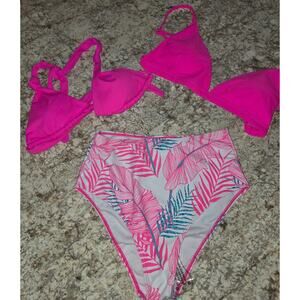 High Rise Bikini Bundle NWOT Size Medium